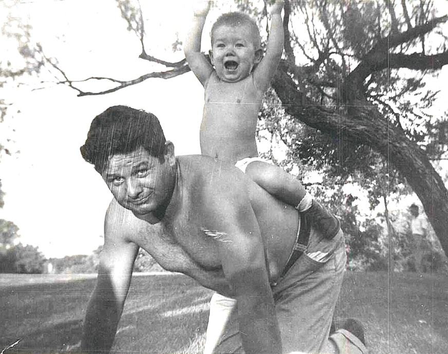 Virgil Lee Rogers and V. Les age 2