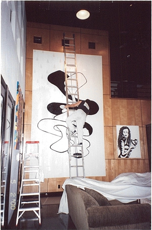 Lovers in Rain Ladder