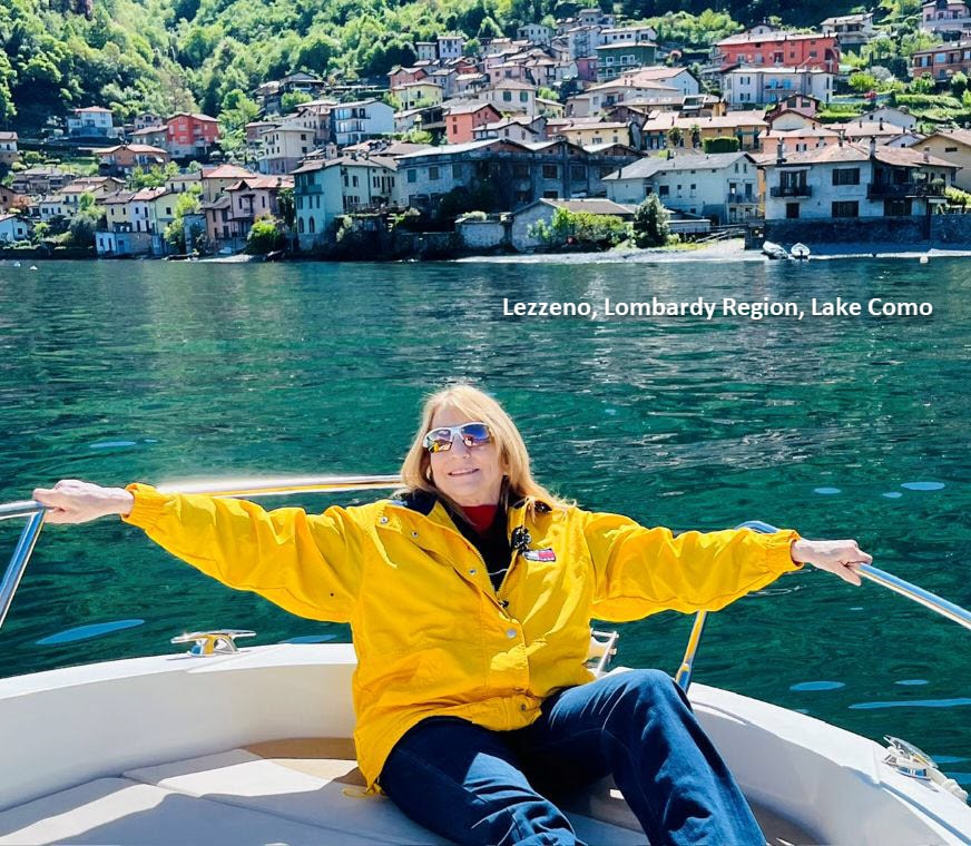 Lezzeno village on Lake Como