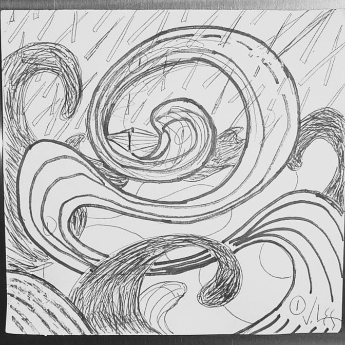 Noahs Arc Sketch — V. Les Rogers